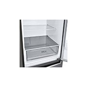 LG 341 л| Холодильник з нижньою морозильною камерою | DoorCooling+ | Інверторний компресор | Total No Frost , Drawer without food, GC-B459SLCL, thumbnail 13