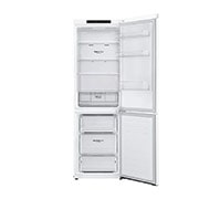 LG 341 л| Холодильник з нижньою морозильною камерою | DoorCooling+ | Інверторний компресор | Total No Frost , Front without food, GC-B459SQCL, thumbnail 3
