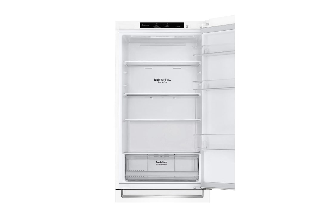 LG 341 л| Холодильник з нижньою морозильною камерою | DoorCooling+ | Інверторний компресор | Total No Frost , Duct without Food, GC-B459SQCL, thumbnail 7