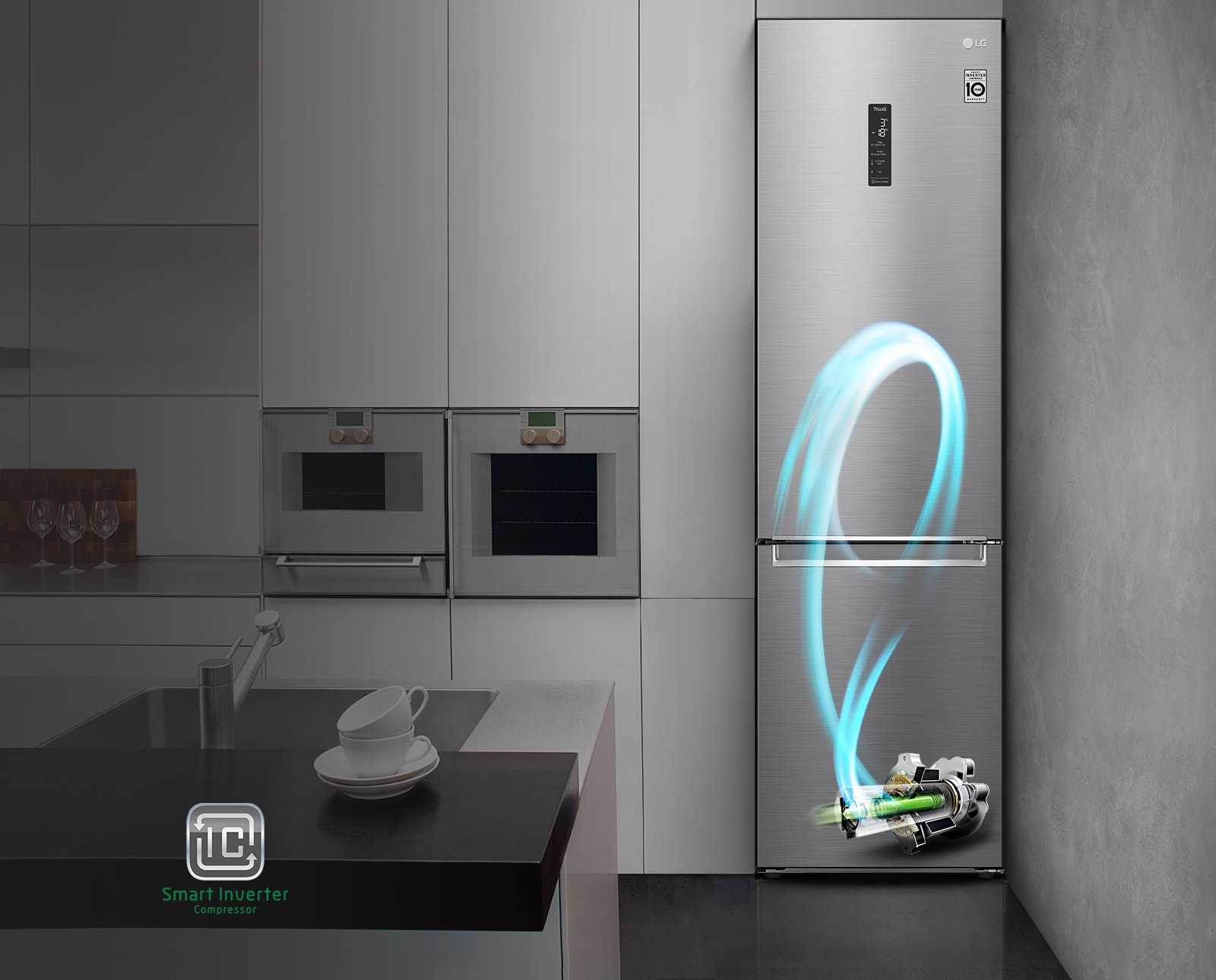 Smart Inverter* компресор