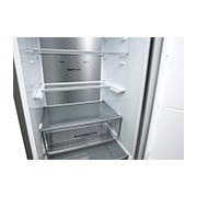 LG 384 л| Холодильник з нижньою морозильною камерою | DoorCooling+ | Інверторний компресор | Total No Frost 	, bottom drawer, GC-B509SMSM, thumbnail 13