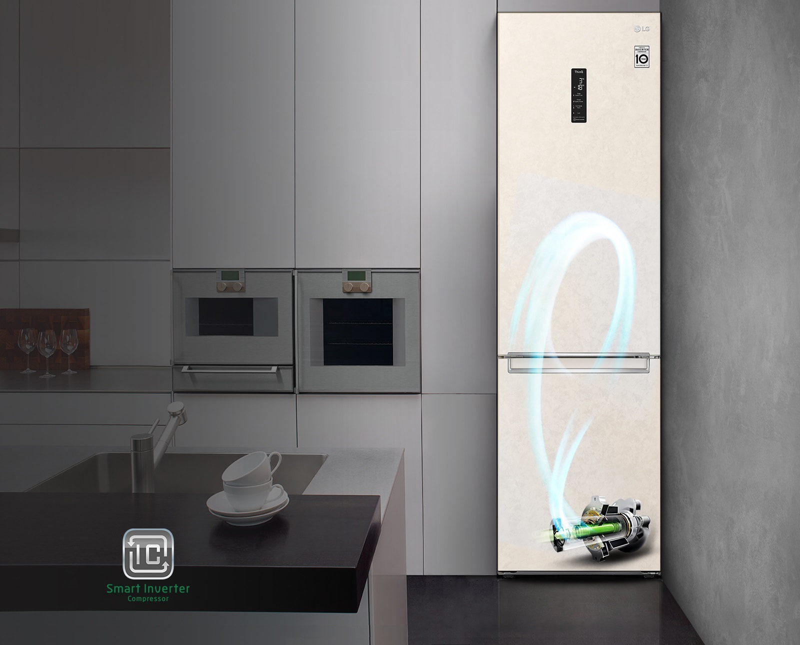 Smart Inverter* компресор