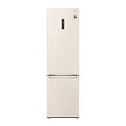 LG 384 л| Холодильник з нижньою морозильною камерою | DoorCooling+ | Інверторний компресор | Total No Frost, front image, GC-B509SESM, thumbnail 1