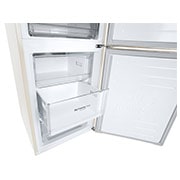 LG 384 л| Холодильник з нижньою морозильною камерою | DoorCooling+ | Інверторний компресор | Total No Frost, Bottom drawer close-up, GC-B509SESM, thumbnail 9
