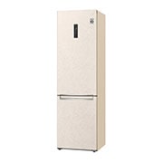 LG 384 л| Холодильник з нижньою морозильною камерою | DoorCooling+ | Інверторний компресор | Total No Frost, -15 degree side view, GC-B509SESM, thumbnail 15