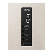 LG 384 л| Холодильник з нижньою морозильною камерою | DoorCooling+ | Інверторний компресор | Total No Frost, temperature display, GC-B509SESM, thumbnail 5