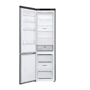 LG 384 л| Холодильник з нижньою морозильною камерою | DoorCooling+ | Інверторний компресор | Total No Frost , Frontal image open without food, GC-B509SLCL, thumbnail 5