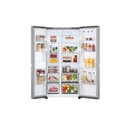 LG 658 літрів | Холодильник Side-by-Side | Інверторний компресор | Smart Diagnosis, GC-B257KNHW, thumbnail 4