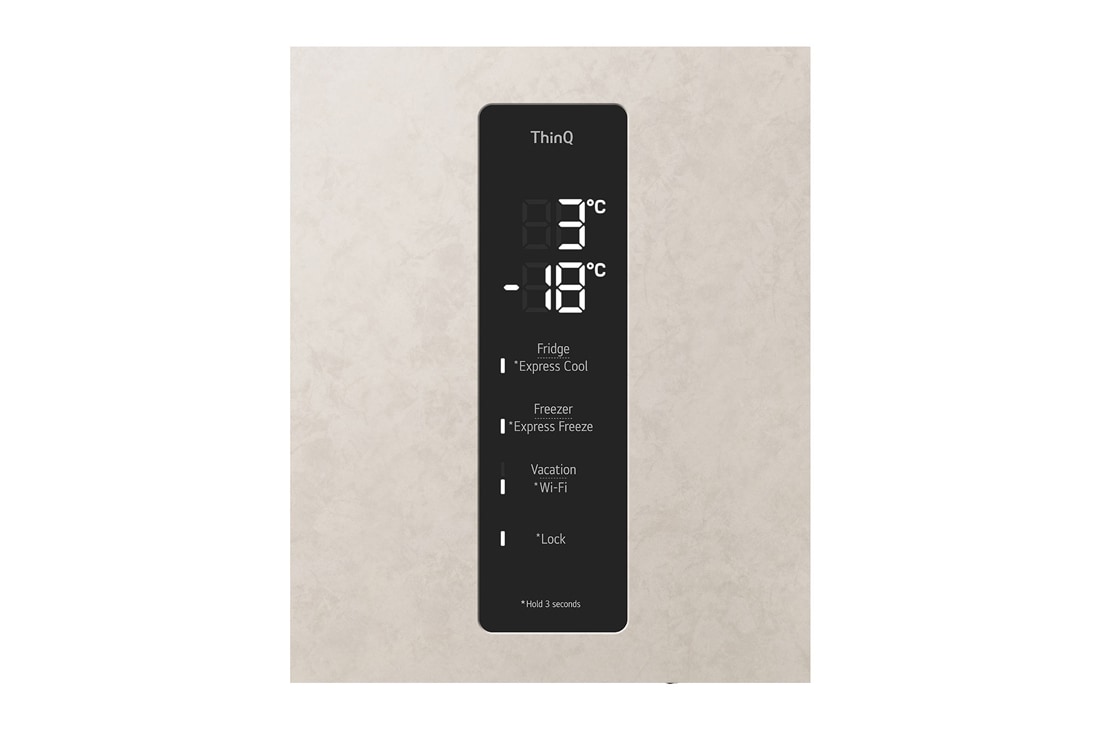 LG 387 л | Холодильник з нижньою морозильною камерою | DoorCooling+ | Інверторний компресор | Total No Frost, Display view, GC-B509FEMW, thumbnail 4