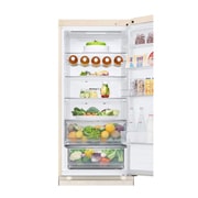 LG 387 л | Холодильник з нижньою морозильною камерою | DoorCooling+ | Інверторний компресор | Total No Frost, Duct_Food view, GC-B509FEMW, thumbnail 7