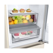 LG 387 л | Холодильник з нижньою морозильною камерою | DoorCooling+ | Інверторний компресор | Total No Frost, Drawer_Food view, GC-B509FEMW, thumbnail 8