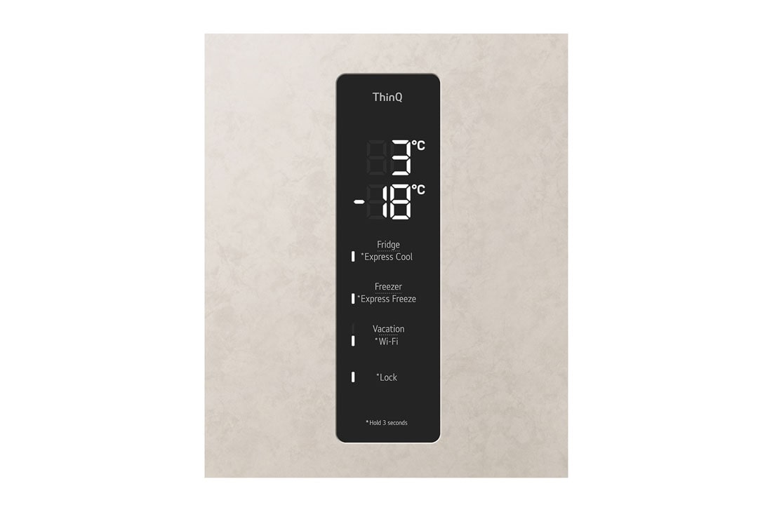 LG 387 л | Холодильник з нижньою морозильною камерою | DoorCooling+ | Інверторний компресор | Total No Frost, Display view, GC-B509FEPW, thumbnail 4