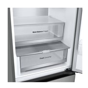 LG 387 л | Холодильник з нижньою морозильною камерою | DoorCooling+ | Інверторний компресор | Total No Frost, Drawer view, GC-B509FNPW, thumbnail 17