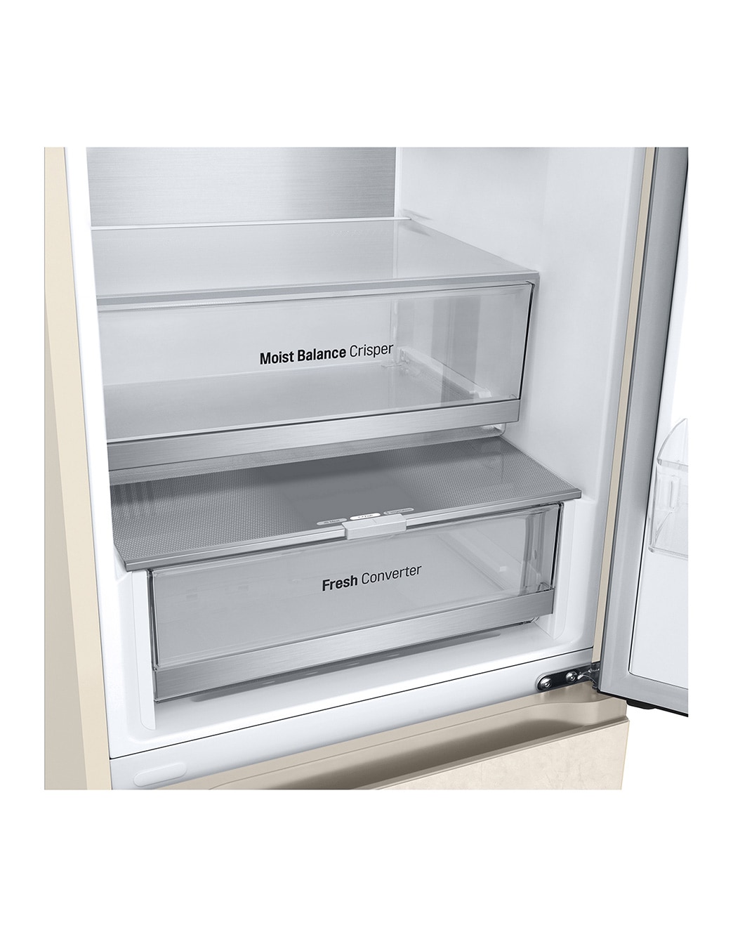 344 л | Холодильник з нижньою морозильною камерою | DoorCooling+