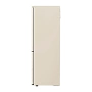 LG 344 л | Холодильник з нижньою морозильною камерою | DoorCooling+ | Інверторний компресор | Total No Frost, Вид збоку на габарити, GC-B459FEPW, thumbnail 14