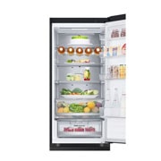 LG 387 л | Холодильник з нижньою морозильною камерою | DoorCooling+ | Інверторний компресор | Total No Frost, Duct_Food view, GC-B509FTZW, thumbnail 7