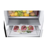 LG 387 л | Холодильник з нижньою морозильною камерою | DoorCooling+ | Інверторний компресор | Total No Frost, Drawer_Food view, GC-B509FTZW, thumbnail 8