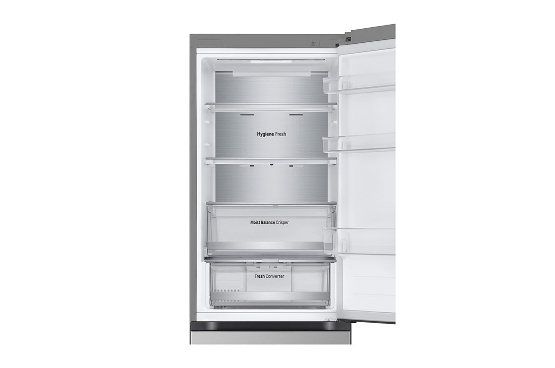 LG 344 л | Холодильник з нижньою морозильною камерою | DoorCooling+ | Інверторний компресор | Total No Frost, Вид ззаду, GC-B459FNPW, thumbnail 15