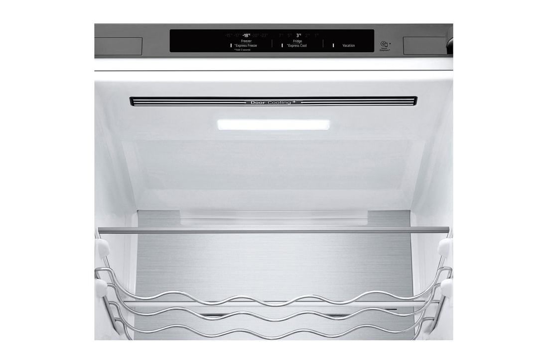 LG 384 л | Холодильник з нижньою морозильною камерою | DoorCooling+ | Fresh Converter | Total No Frost , Світлодіод Door Cooling+, GW-B509FA7W, thumbnail 5