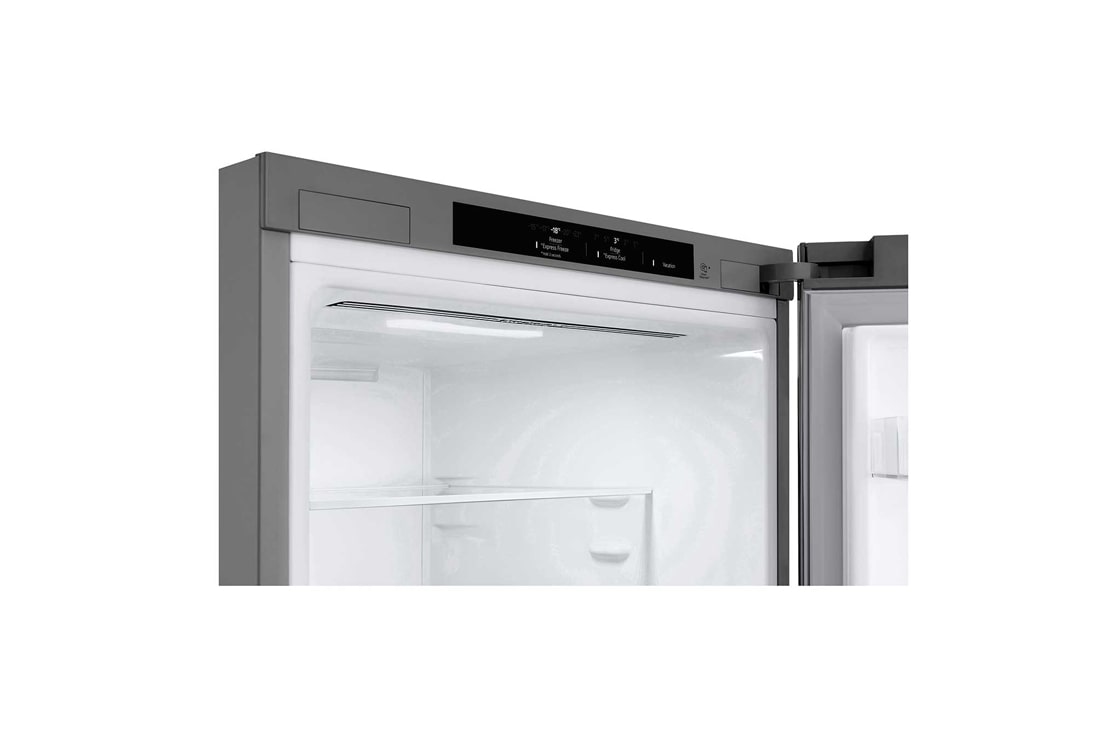 LG 341 л | Холодильник з нижньою морозильною камерою | DoorCooling+ | Інверторний компресор | Total No Frost, Display view, GW-B459FNLW, thumbnail 4