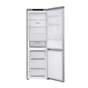 LG 341 л | Холодильник з нижньою морозильною камерою | DoorCooling+ | Інверторний компресор | Total No Frost, FrontAllOpen view, GW-B459FNLW, thumbnail 3