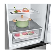 LG 341 л | Холодильник з нижньою морозильною камерою | DoorCooling+ | Інверторний компресор | Total No Frost, Drawer_Food view, GW-B459FNLW, thumbnail 8