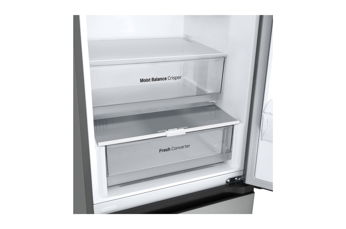 LG 384 л | Холодильник з нижньою морозильною камерою | DoorCooling+ | Fresh Converter | ThinQ , Дисплей, GW-B509FAFW, thumbnail 16