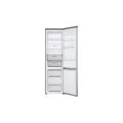 LG 384 л | Холодильник з нижньою морозильною камерою | DoorCooling+ | Fresh Converter | ThinQ , Вид спереду, усі двері холодильника відкриті (без їжі), GW-B509FAFW, thumbnail 3