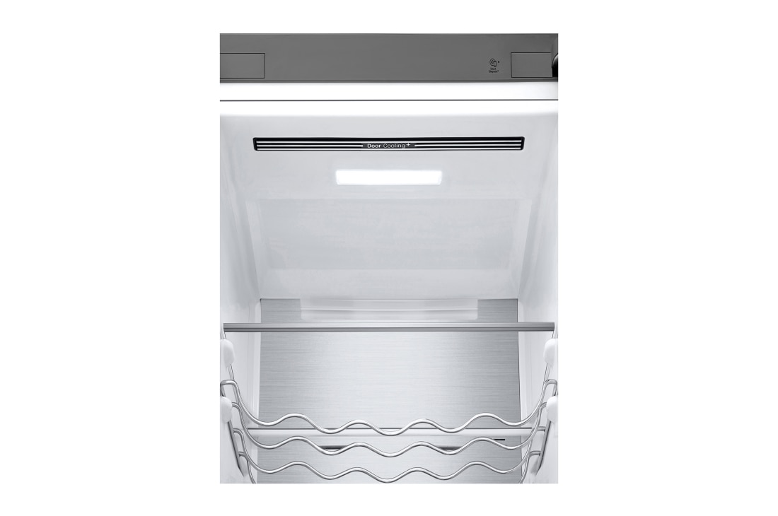 LG 384 л | Холодильник з нижньою морозильною камерою | DoorCooling+| Fresh Balancer | Fresh Converter |ThinQ, Світлодіод Door Cooling+, GW-B509FNUW, thumbnail 5
