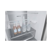 LG 384 л | Холодильник з нижньою морозильною камерою | DoorCooling+| Fresh Balancer | Fresh Converter |ThinQ, Складана полиця, GW-B509FNUW, thumbnail 15