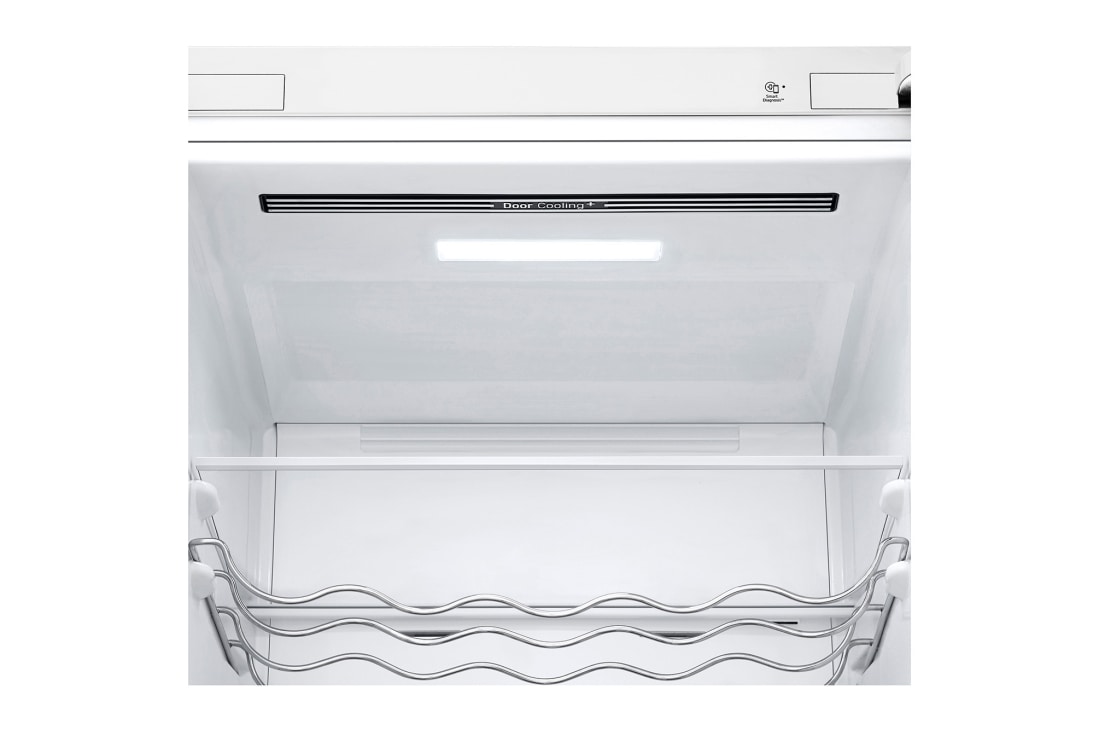 LG 384 л | Холодильник з нижньою морозильною камерою | DoorCooling+ | Fresh Converter | ThinQ , Світлодіод Door Cooling+, GW-B509FVFW, thumbnail 5