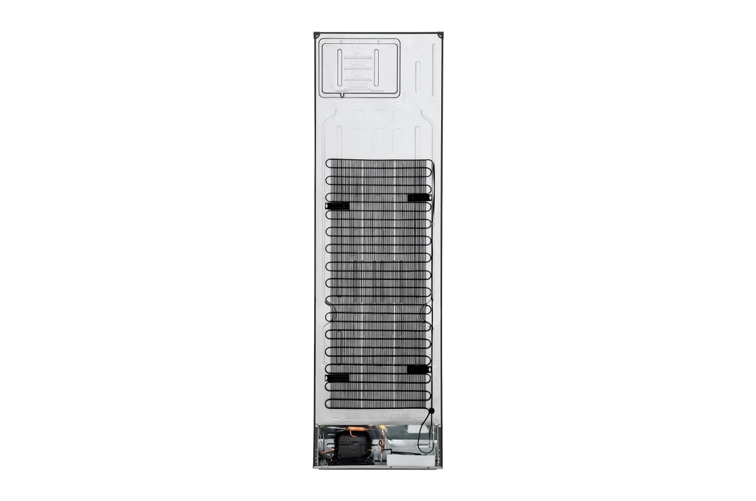 LG 384 л | Холодильник з нижньою морозильною камерою | DoorCooling+ | Fresh Converter | ThinQ, Вид ззаду, GW-B509FXFW, thumbnail 14