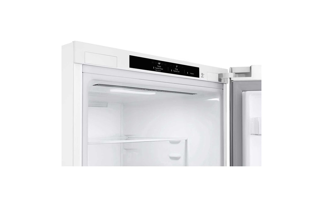 LG 341 л | Холодильник з нижньою морозильною камерою | DoorCooling+ | Інверторний компресор | Total No Frost, Display view, GW-B459FVLW, thumbnail 4