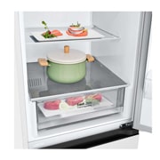 LG 341 л | Холодильник з нижньою морозильною камерою | DoorCooling+ | Інверторний компресор | Total No Frost, Drawer_Food view, GW-B459FVLW, thumbnail 8