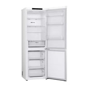 LG 341 л | Холодильник з нижньою морозильною камерою | DoorCooling+ | Інверторний компресор | Total No Frost, LeftSideOpen view, GW-B459FVLW, thumbnail 11