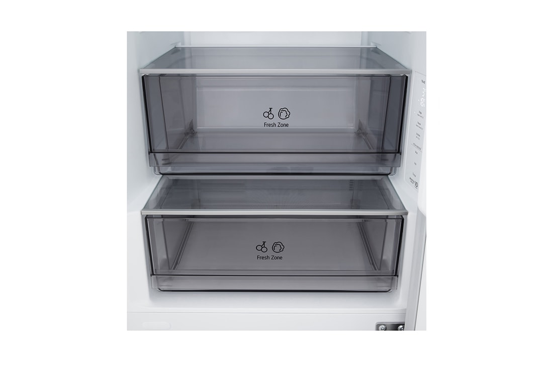 LG 333 л | Холодильник з нижньою морозильною камерою | DoorCooling+ | Інверторний компресор | Total No Frost, Світлодіод Door Cooling, GC-B459EEYM, thumbnail 5