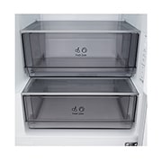 LG 333 л | Холодильник з нижньою морозильною камерою | DoorCooling+ | Інверторний компресор | Total No Frost, Світлодіод Door Cooling, GC-B459EEYM, thumbnail 5