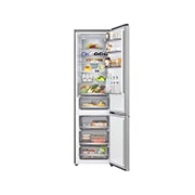 LG 375 л | Холодильник з нижньою морозильною камерою | DoorCooling+ | FRESHBalancer™ | LG ThinQ, Вид ззаду, GC-B509EMKM, thumbnail 15