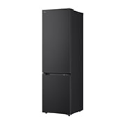 LG 375 л | Холодильник з нижньою морозильною камерою | DoorCooling+ | FRESHBalancer™ | LG ThinQ, Вид зліва, двері холодильника відкриті (без їжі), GC-B509ETSM, thumbnail 12