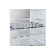 LG 375 л | Холодильник з нижньою морозильною камерою | DoorCooling+ | FRESHBalancer™ | LG ThinQ, Вид спереду, двері холодильника відкриті (з їжею), GC-B509EESM, thumbnail 7