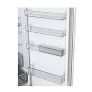 LG 375 л | Холодильник з нижньою морозильною камерою | DoorCooling+ | FRESHBalancer™ | LG ThinQ, Вид ззаду, GC-B509EESM, thumbnail 15