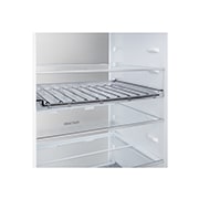 LG 375 л | Холодильник з нижньою морозильною камерою | DoorCooling+ | FRESHBalancer™ | LG ThinQ, Вид спереду, двері холодильника відкриті (з їжею), GC-B509EMSM, thumbnail 7