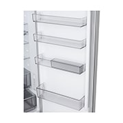LG 375 л | Холодильник з нижньою морозильною камерою | DoorCooling+ | FRESHBalancer™ | LG ThinQ, Вид ззаду, GC-B509EMSM, thumbnail 15