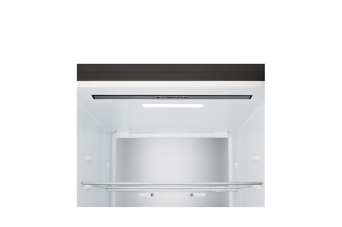 LG 375 л | Холодильник з нижньою морозильною камерою | DoorCooling+ | FRESHBalancer™ | LG ThinQ, Складана полиця, GC-B509ETKM, thumbnail 8