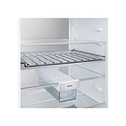 LG 375 л | Холодильник з нижньою морозильною камерою | DoorCooling+ | FRESHBalancer™ | LG ThinQ, Вид спереду, двері холодильника відкриті (з їжею), двері морозильника закриті, GC-B509ETKM, thumbnail 6