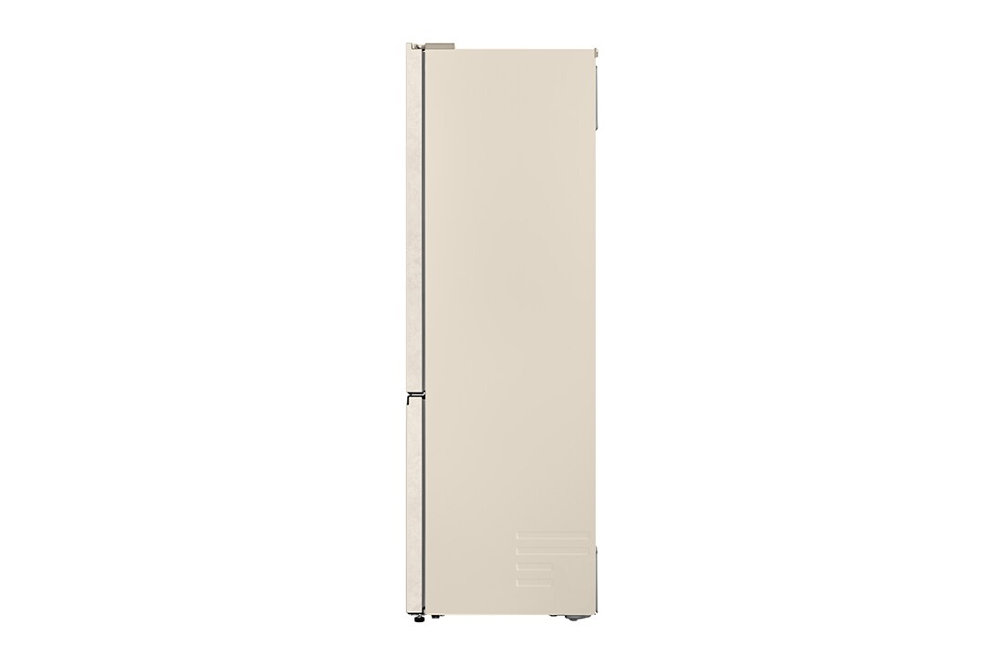 LG 375 л | Холодильник з нижньою морозильною камерою | DoorCooling+ | FRESHBalancer™ | LG ThinQ, Вид збоку на габарити, GC-B509EEKM, thumbnail 14