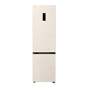 LG 375 л | Холодильник з нижньою морозильною камерою | DoorCooling+ | FRESHBalancer™ | LG ThinQ, Вид спереду (двері зачинені), GC-B509EEKM, thumbnail 1