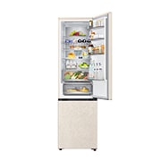 LG 375 л | Холодильник з нижньою морозильною камерою | DoorCooling+ | FRESHBalancer™ | LG ThinQ, Дисплей, GC-B509EEKM, thumbnail 4