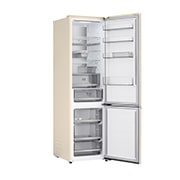 LG 375 л | Холодильник з нижньою морозильною камерою | DoorCooling+ | FRESHBalancer™ | LG ThinQ, Вид зліва (двері зачинені), GC-B509EEKM, thumbnail 10