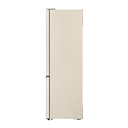 LG 375 л | Холодильник з нижньою морозильною камерою | DoorCooling+ | FRESHBalancer™ | LG ThinQ, Вид збоку на габарити, GC-B509EEKM, thumbnail 14